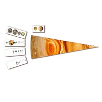 Модель-аппликация "Сравнительные размеры Солнца, планет и их спутников" - «globural.ru» - Воркута