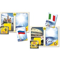 Настольно-печатная игра "Флаги стран мира 1. Европа" - «globural.ru» - Воркута