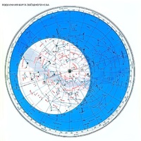 Карта звездного неба (подвижная) - «globural.ru» - Воркута