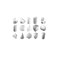 Комплект гипсовых моделей геометрических тел  - «globural.ru» - Воркута