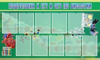 Стенд "Подготовка к ЕГЭ и ОГЭ по биологии" (вариант 2) - «globural.ru» - Воркута
