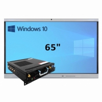 Интерактивная панель 65" (встроенный ПК Win10, Intel i5) - «globural.ru» - Воркута