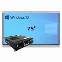 Интерактивная панель 75" (встроенный ПК, Win10, Intel i5) - «globural.ru» - Воркута