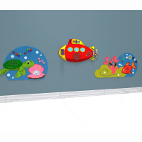 Комплект бизибордов "Подводный мир 3 в 1" - «globural.ru» - Воркута