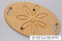 Тактильно-развивающая панель–лабиринт «Цветочек» - «globural.ru» - Воркута