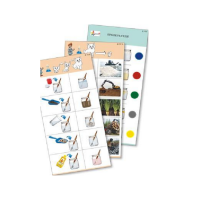 Комплект карточек (10) "Обучающий калейдоскоп для ДО. Эксперимент. Вещество" - «globural.ru» - Воркута