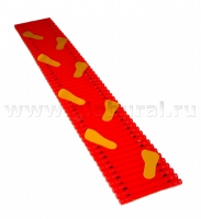 Дорожка массажная со следами(в чехле из кожи) - «globural.ru» - Воркута