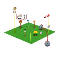 Метеорологическая площадка (комплект Эконом - 1)   - «globural.ru» - Воркута