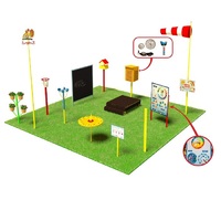 Метеорологическая площадка серия металлическая (комплект Стандарт без ограждения )    - «globural.ru» - Воркута