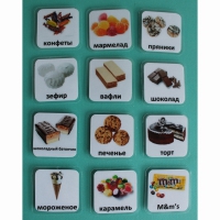 Набор карточек "Сладости" - «globural.ru» - Воркута