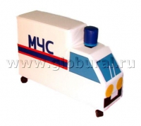 Напольная мягкая игрушка «МЧС» каталка - «globural.ru» - Воркута