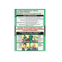 ОБЖ Правила оказания первой медицинской помощи (комплект таблиц) - «globural.ru» - Воркута
