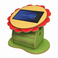 Профессиональный напольный интерактивный комплекс «Цветочек» - «globural.ru» - Воркута