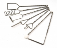 Комплект "Постановочные зонды с витыми ручками с колечком 2 шариками" (7 штук) - «globural.ru» - Воркута