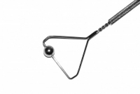 Зонд массажный для миогимнастики с бусинкой на толстой ручке с накаткой (Автор Томилина С.М.) - «globural.ru» - Воркута