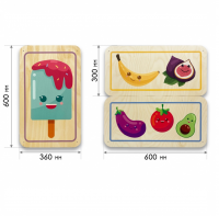 Набор стеновых панелей «Милая еда - Радуга вкуса» - «globural.ru» - Воркута