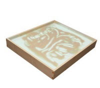 Планшет для рисования песком Радуга. Подсветка белая - «globural.ru» - Воркута