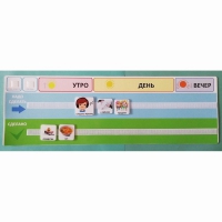 Визуальное расписание на день (для карточек размером 5-5 и 6-6 см) - «globural.ru» - Воркута