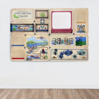 Дидактическая настенная панель «Край северный, родной. ХМАО» - «globural.ru» - Воркута