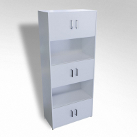 Шкаф широкий полуоткрытый ТР4 ЛДСП  - «globural.ru» - Воркута