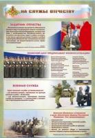 Стенд "На службе Отечеству" (вариант 1) - «globural.ru» - Воркута