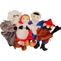 Набор перчаточных кукол к сказке "Красная шапочка" - «globural.ru» - Воркута