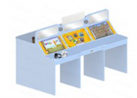 Логопедический стол «Лого» для троих детей и педагога - «globural.ru» - Воркута