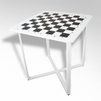 Стол шахматный "Турнир ТР" на металлокаркасе - «globural.ru» - Воркута