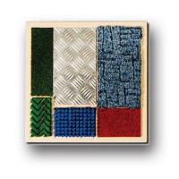 Тактильно-развивающая панель “Текстуры” (вариант 1) - «globural.ru» - Воркута