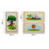 Набор стеновых панелей «Мир сказки - У Лукоморья» - «globural.ru» - Воркута