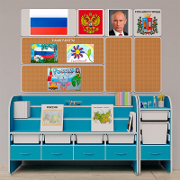 Уголок патриотического воспитания для дошкольников  "Россия"  Базовый - «globural.ru» - Воркута