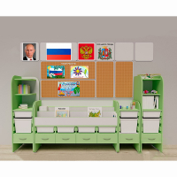 Уголок патриотического воспитания для дошкольников "Россия" Максимальный - «globural.ru» - Воркута