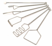 Комплект "Постановочные зонды на витых ручках с колечком (шарик фторопласт) (6 штук) - «globural.ru» - Воркута