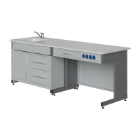 Стол демонстрационный (с раковиной, подводкой и отведением воды, сантехникой, электрическими розетками, автоматами аварийного отключения тока) - «globural.ru» - Воркута