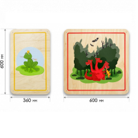 Набор стеновых панелей «Мир сказки - Волшебные герои» - «globural.ru» - Воркута