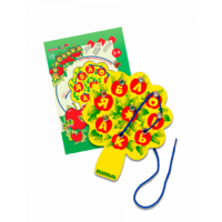 Игровое пособие Шнур-грамотей "Яблонька" - «globural.ru» - Воркута