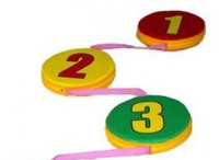 Дорожка «Змейка-шагайка -геометрическая» с цифрами - «globural.ru» - Воркута