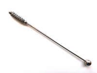 Зонд массажный «Дракоша» су-джок № 3 короткий с шариком нержавеющая сталь (автор Томилина С.М.) - «globural.ru» - Воркута