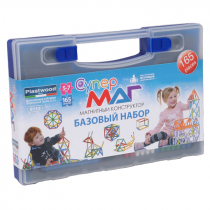 Магнитный конструктор Супермаг. Базовый набор 5-7 лет - «globural.ru» - Воркута