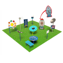 Космическая площадка (комплект Мини)   - «globural.ru» - Воркута