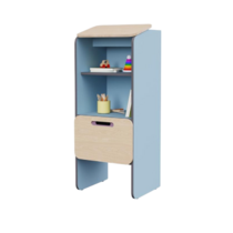 Родительский столик для записей во входную группу из коллекции мебели «НЕГА» (цвет голубой) - «globural.ru» - Воркута