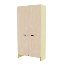 Шкаф под инвентарь из коллекции «НЕГА» (цвет желтый) - «globural.ru» - Воркута