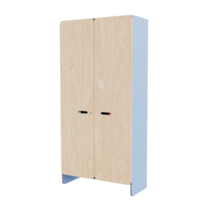 Шкаф под инвентарь из коллекции «НЕГА» (цвет голубой) - «globural.ru» - Воркута