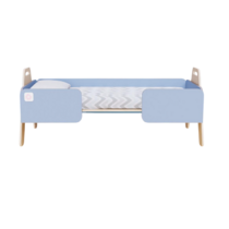 Кровать детская из коллекции «НЕГА» (цвет голубой) - «globural.ru» - Воркута