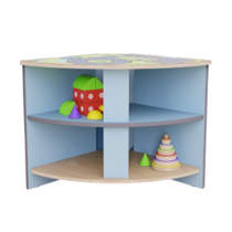 Угловое место для хранения из коллекции «НЕГА» (голубой) - «globural.ru» - Воркута