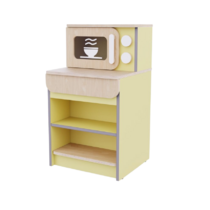 Модуль с микроволновкой из коллекции «НЕГА» (желтый) - «globural.ru» - Воркута