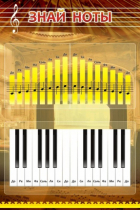 Стенд "Знай ноты" - «globural.ru» - Воркута