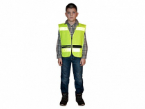 Световозвращающий жилет на молнии для пешеходов - «globural.ru» - Воркута