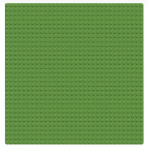 Конструктор Лёва. Зеленая строительная пластина 32*32 техник - «globural.ru» - Воркута