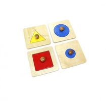 Геометрические пазлы: треугольник, квадрат и два круга - «globural.ru» - Воркута